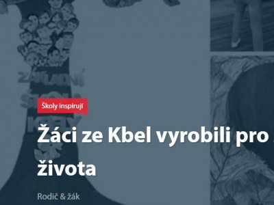 Napsali o nás | Základní škola Praha - Kbely inspiruje