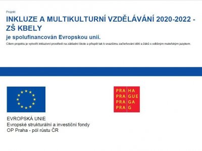 Inkluze a multikulturní vzdělávání 2020-2022 - ZŠ Kbely