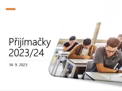 Přijímací řízení na střední školy | informace platné k 14. 9. 2023