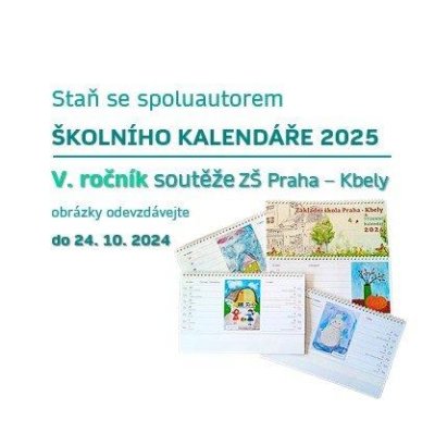 SOUTĚŽ | Staň se spoluautorem ŠKOLNÍHO KALENDÁŘE 2025