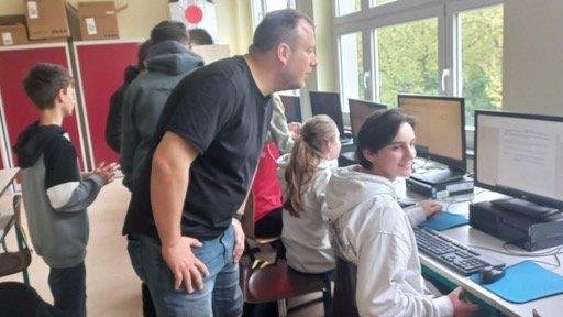 Job shadowing, škola Wilhelm-von-Humboldt Gemeinsamschaftschule, Berlin