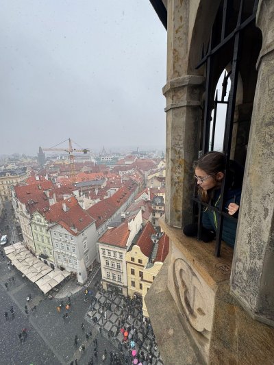 Třída 4. C na poznáním historie, navštívila Staroměstskou radnici