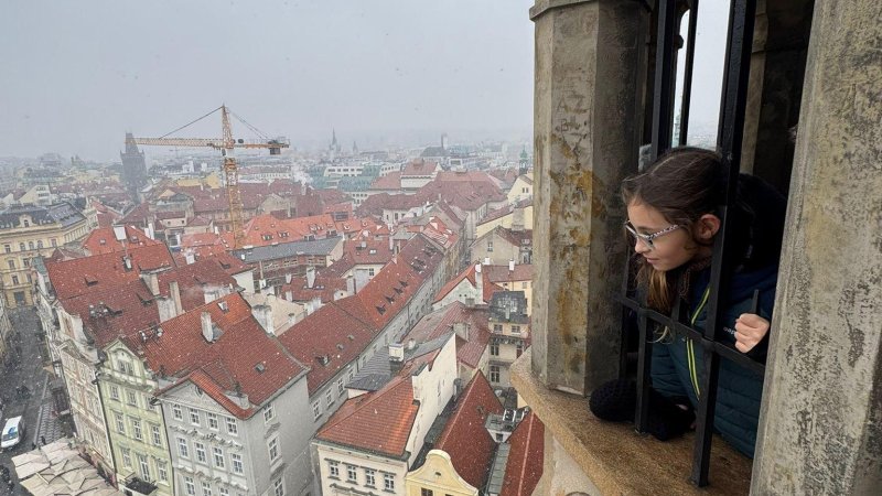 Třída 4. C na poznáním historie, navštívila Staroměstskou radnici