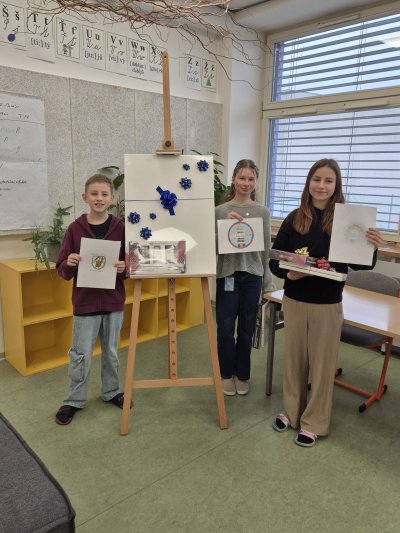 Velká soutěž je za námi, škola má nové logo!