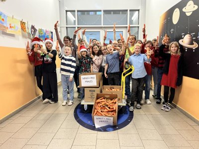Sbírka Mrkev pro Prales se zdařila