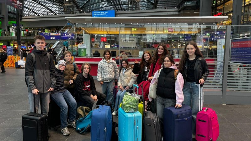 1. část žáků 7. a 8. ročníku odjela na ERASMUS+