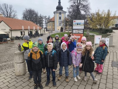 Žáci 1. C navštívili ctěnický zámek