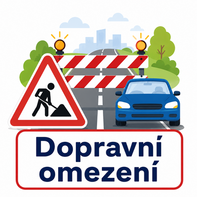 Upozornění na dopravní omezení v okolí školy