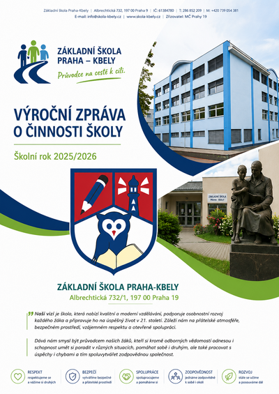 Výroční zpráva o činnosti školy za školní rok 2025/2026