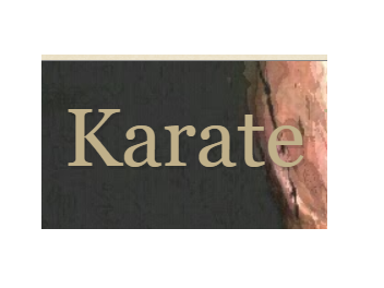 Kroužek karate